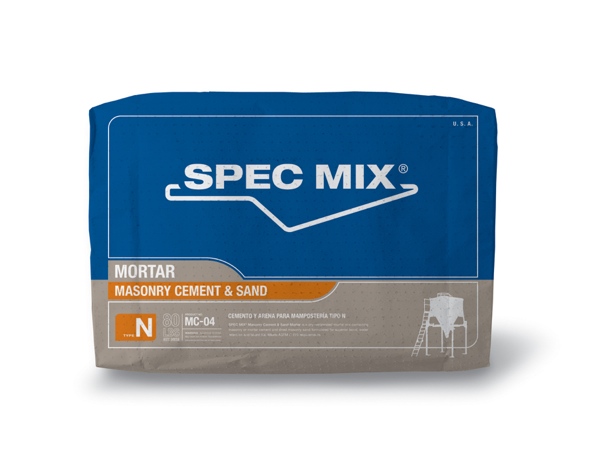 type o mortar spec mix